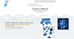 Desktop Screenshot of cursosdistancia.net