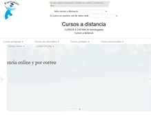 Tablet Screenshot of cursosdistancia.net